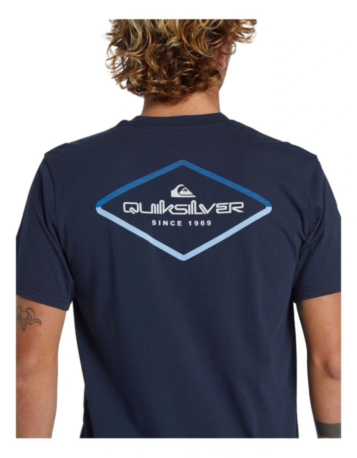 Polera Quiksilver Omni Lock Hombre Azul-3