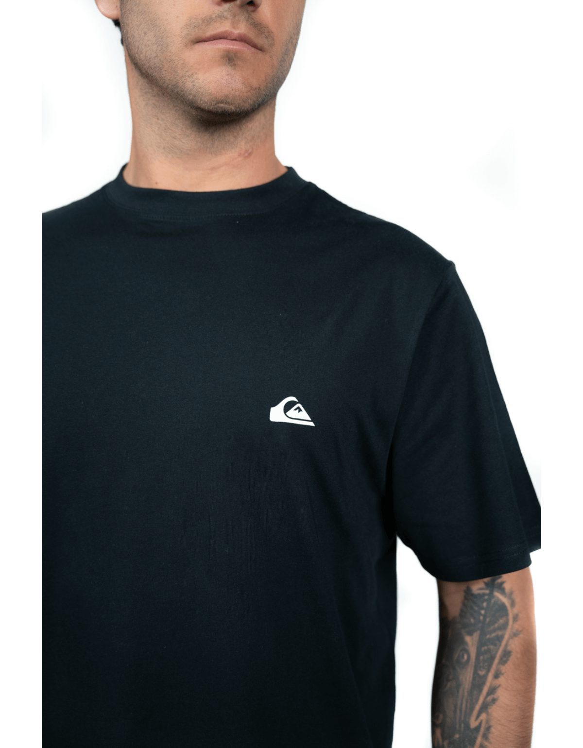 Polera Basica Quiksilver Negro-2