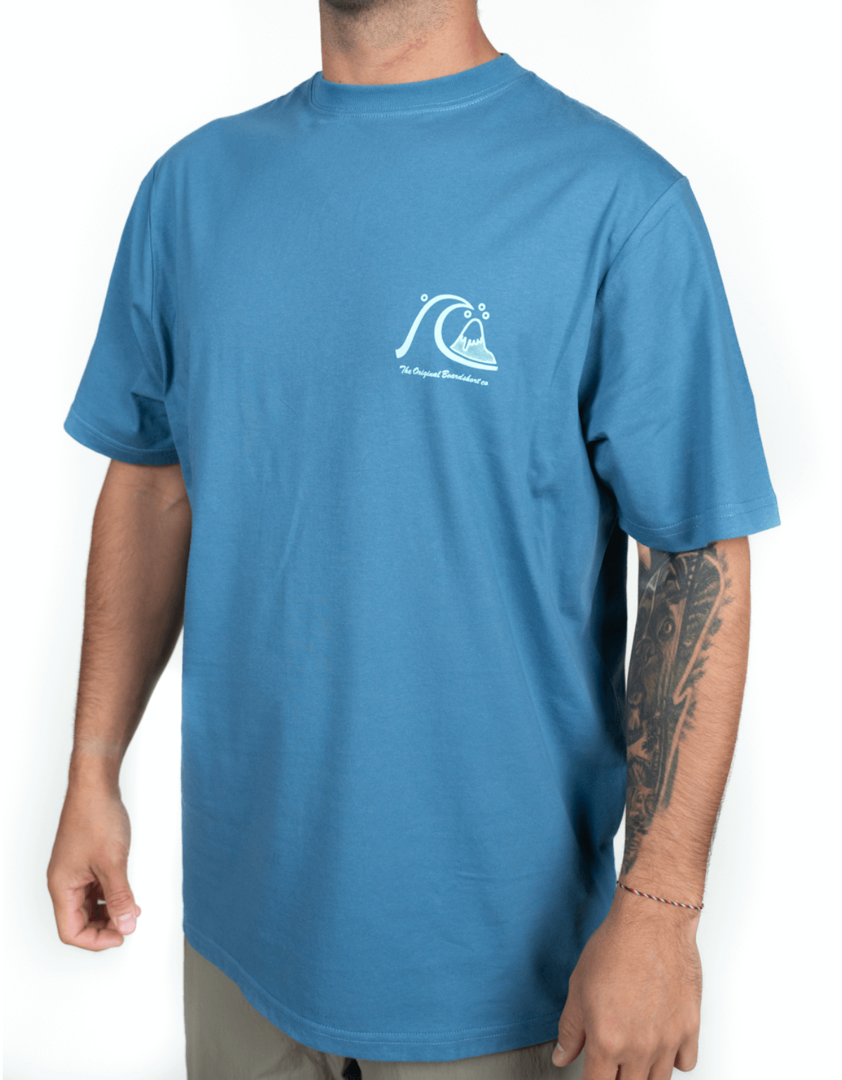 Polera Evo Original Quiksilver Azul-1