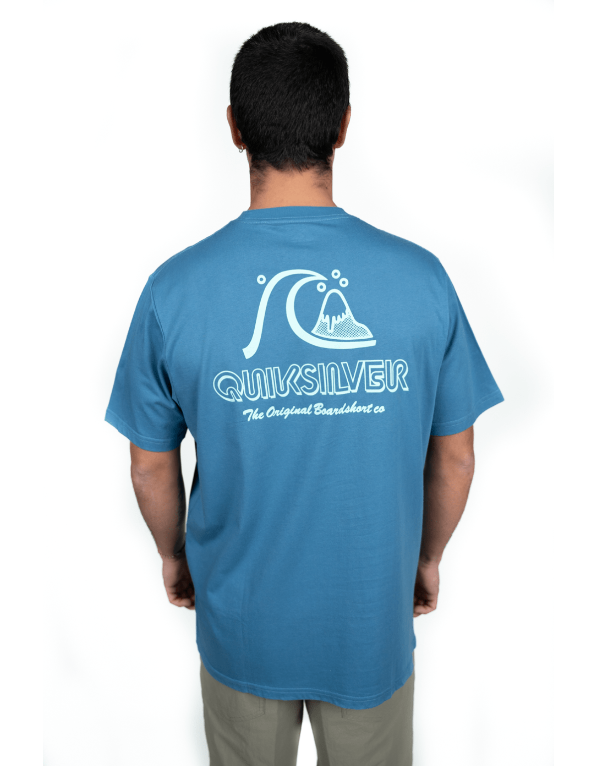 Polera Evo Original Quiksilver Azul-3