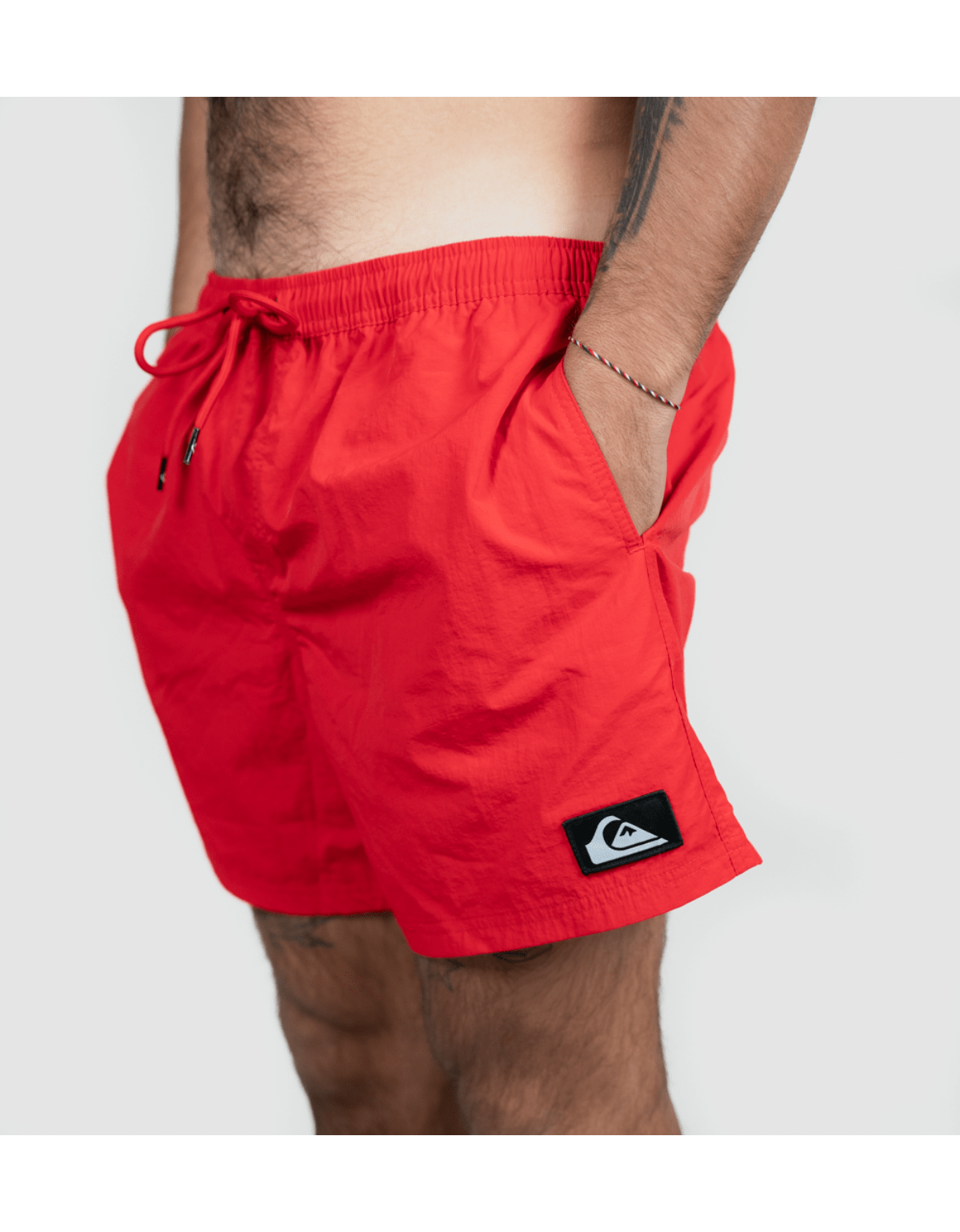Traje de Baño Basic Volley Quiksilver Rojo-1