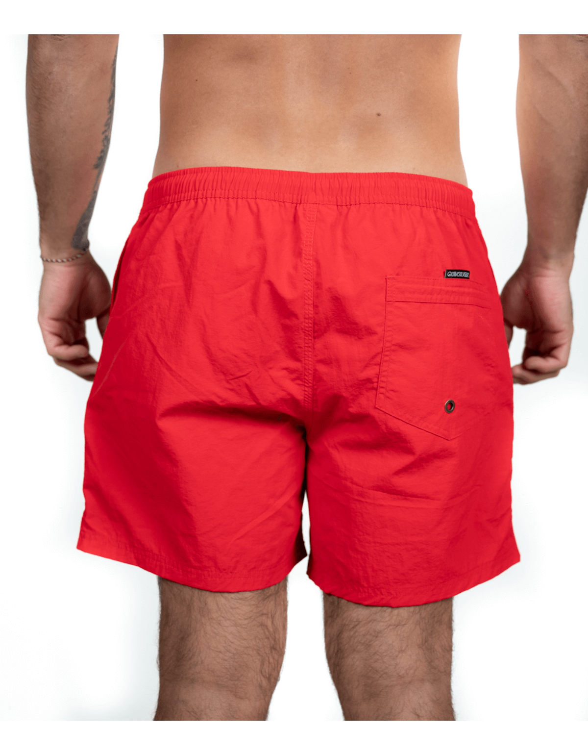 Traje de Baño Basic Volley Quiksilver Rojo-3
