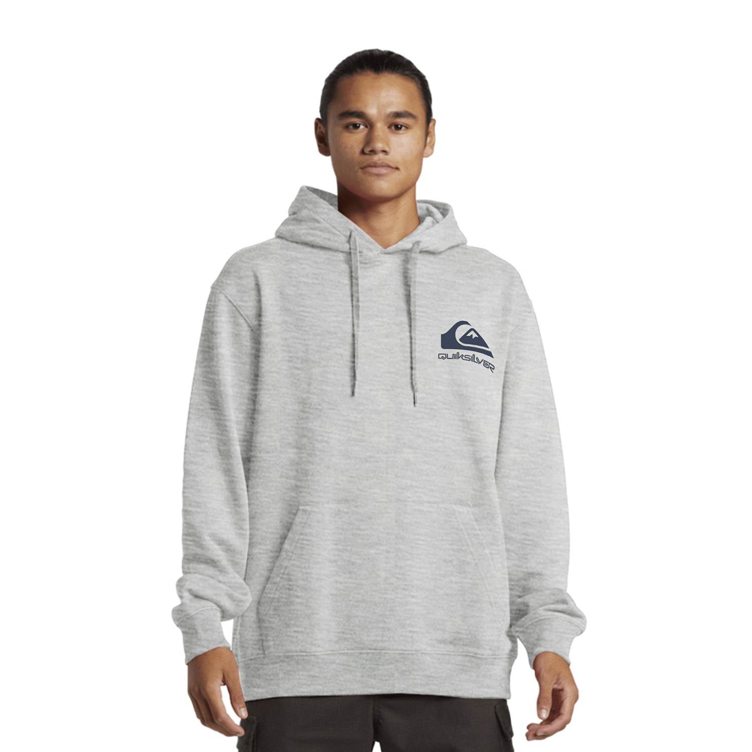 Poleron Hoodie Every Day Quiksilver Gris-0