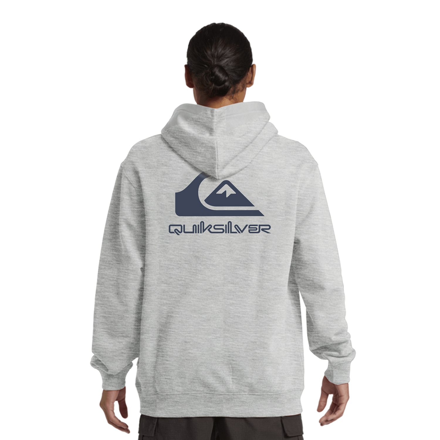 Poleron Hoodie Every Day Quiksilver Gris-1