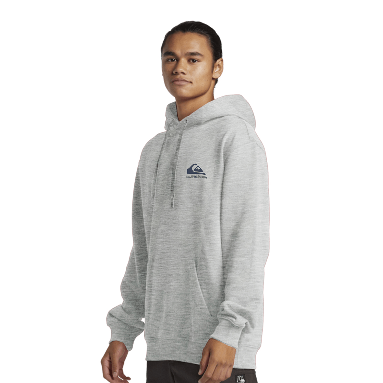 Poleron Hoodie Every Day Quiksilver Gris-2