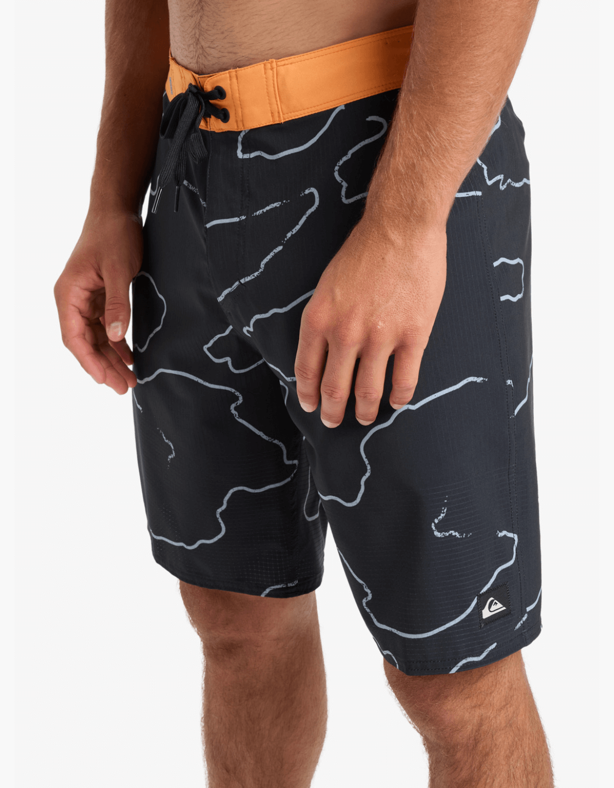 Traje de Baño Quiksilver Highline Straight Leg 19 Negro-1