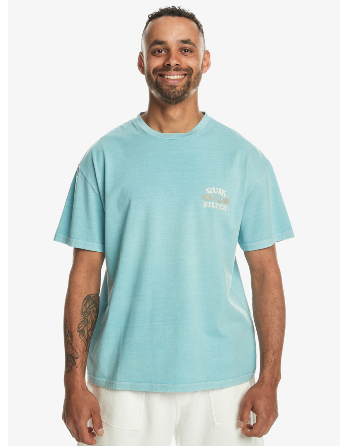 Polera Quiksilver Lifes Quik Hombre Azul-0