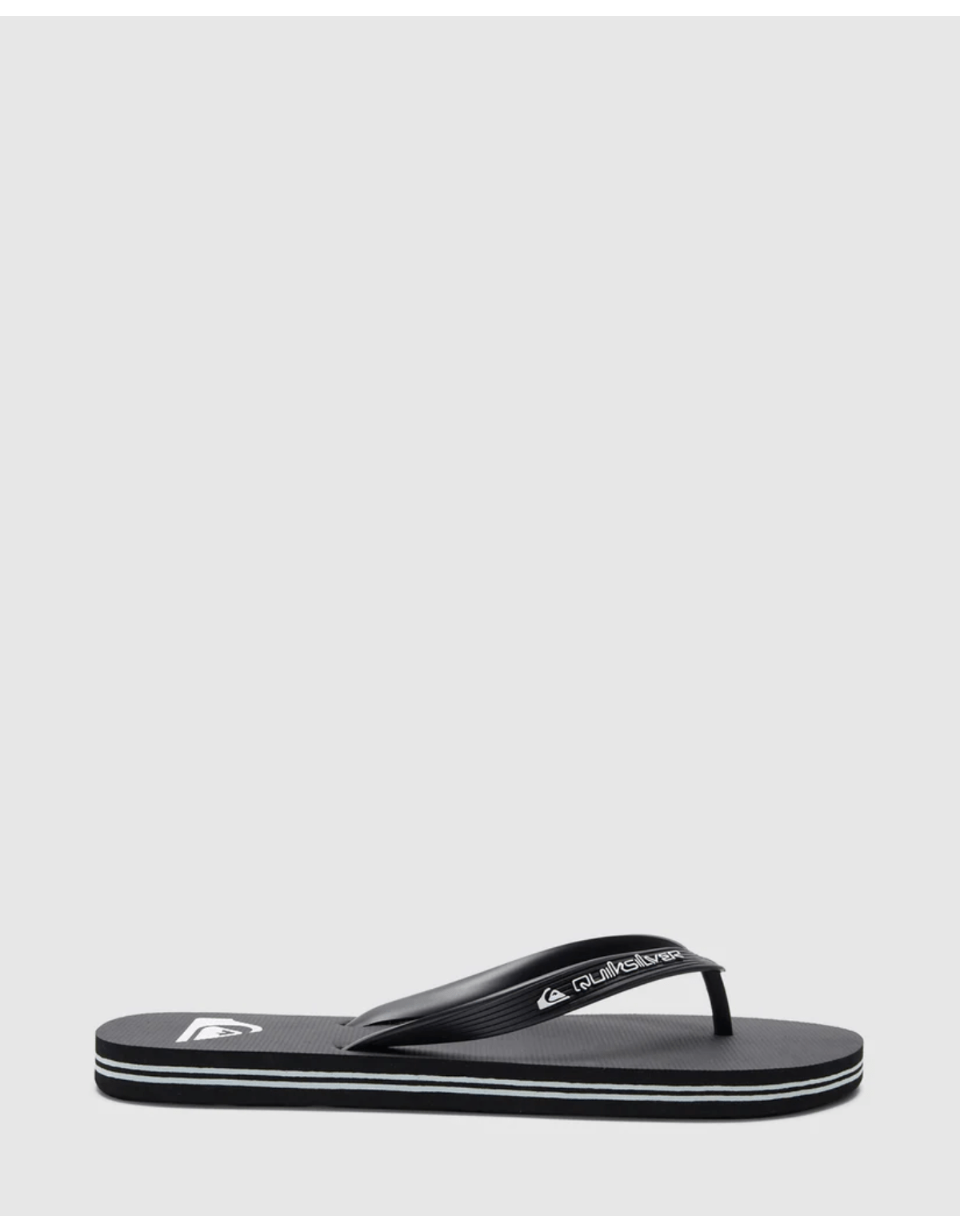 Sandalias Quiksilver Molokai Core Hombre Negro-5