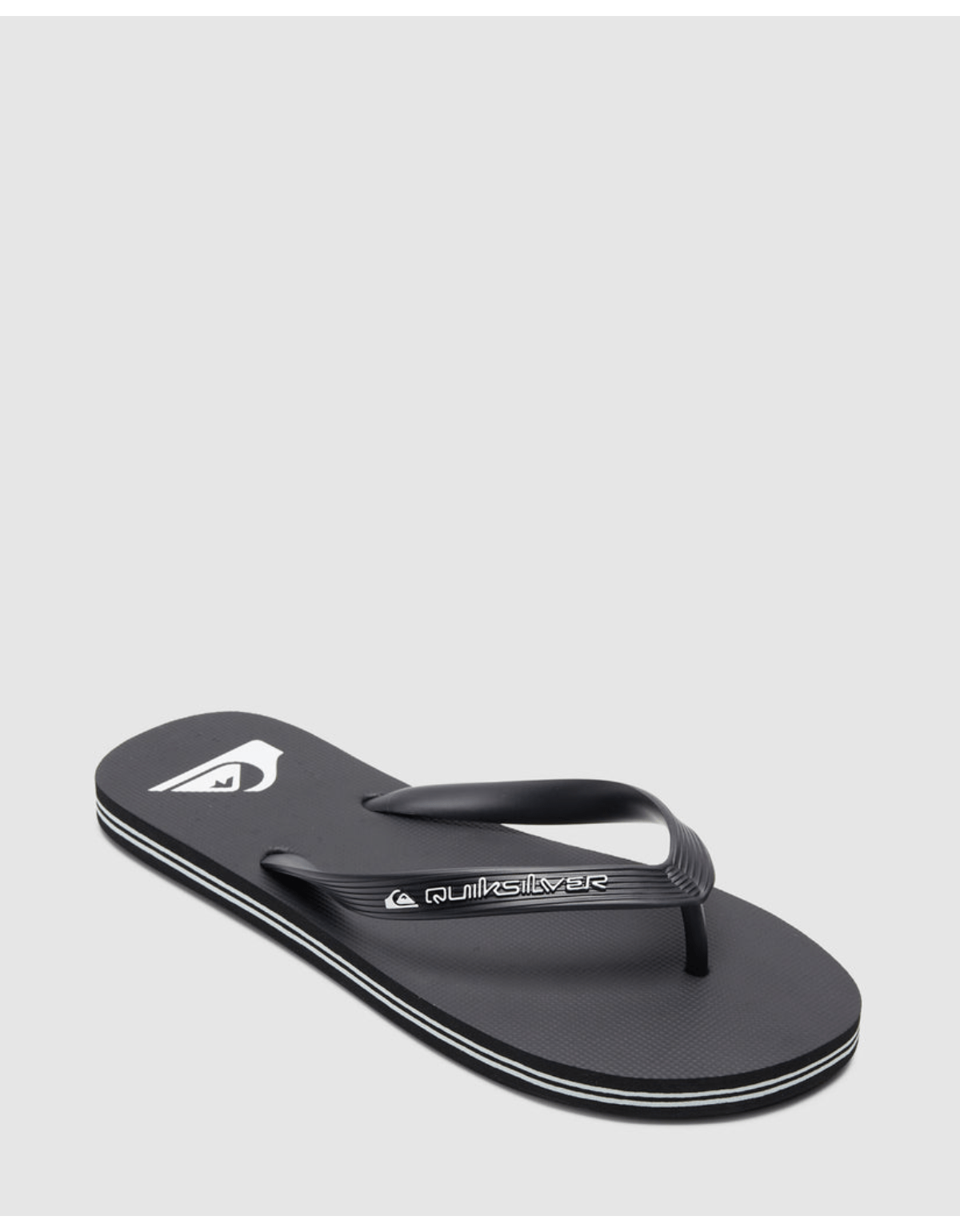 Sandalias Quiksilver Molokai Core Hombre Negro-6