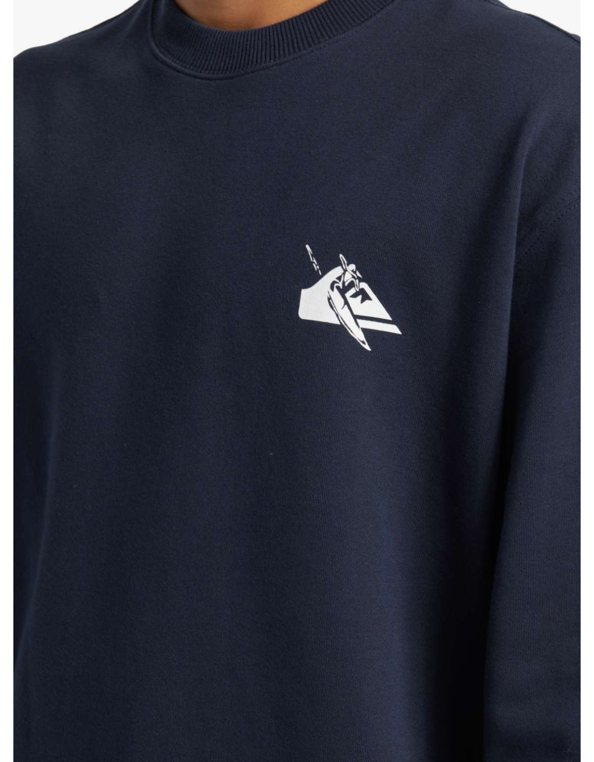 Poleron Quiksilver Dna Petroglyph Hombre Azul-2