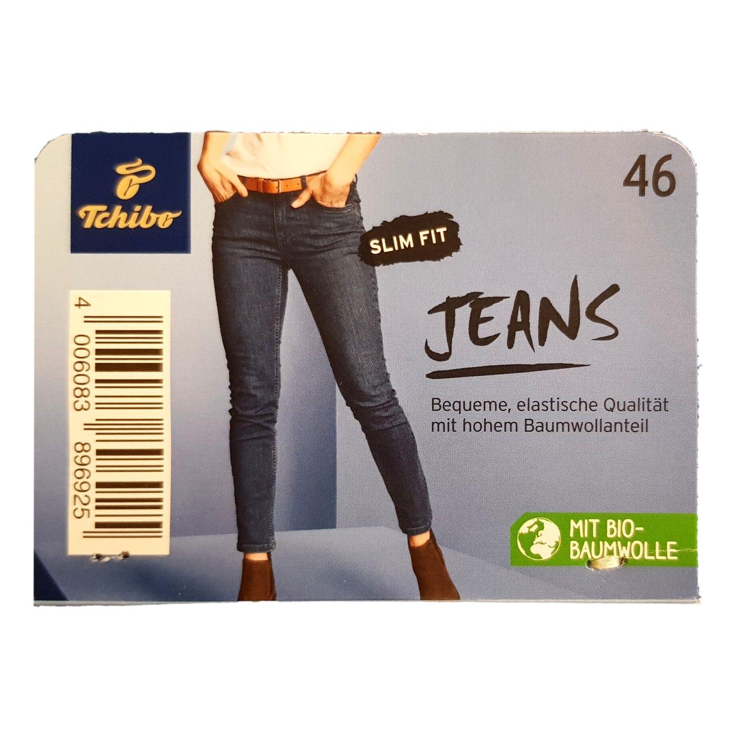 Jeans Slimfit Algodon Organico Strech Azul Mujer-2