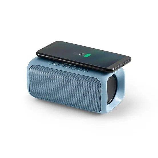 Parlante Bluetooth Con Cargador Qi Tchibo-0