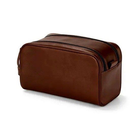 Neceser De Cuero Cafe Hombre Tchibo-1