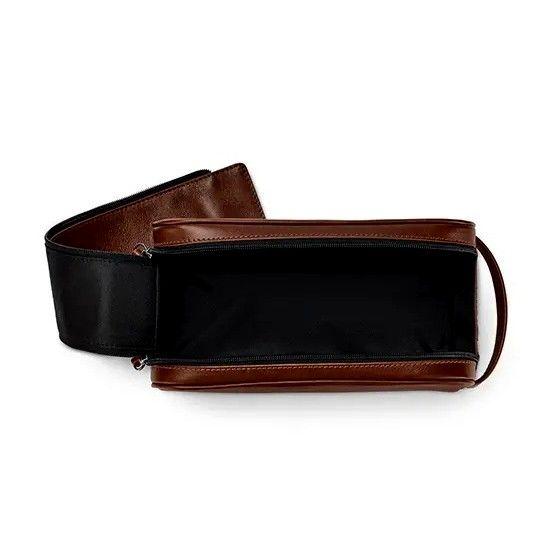 Neceser De Cuero Cafe Hombre Tchibo-2