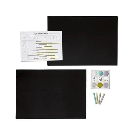 Pizarras (2) Autoadhesivas Negras Tchibo-0