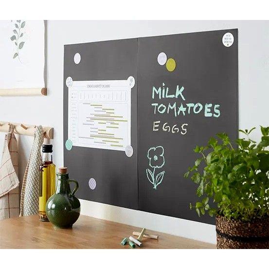 Pizarras (2) Autoadhesivas Negras Tchibo-2