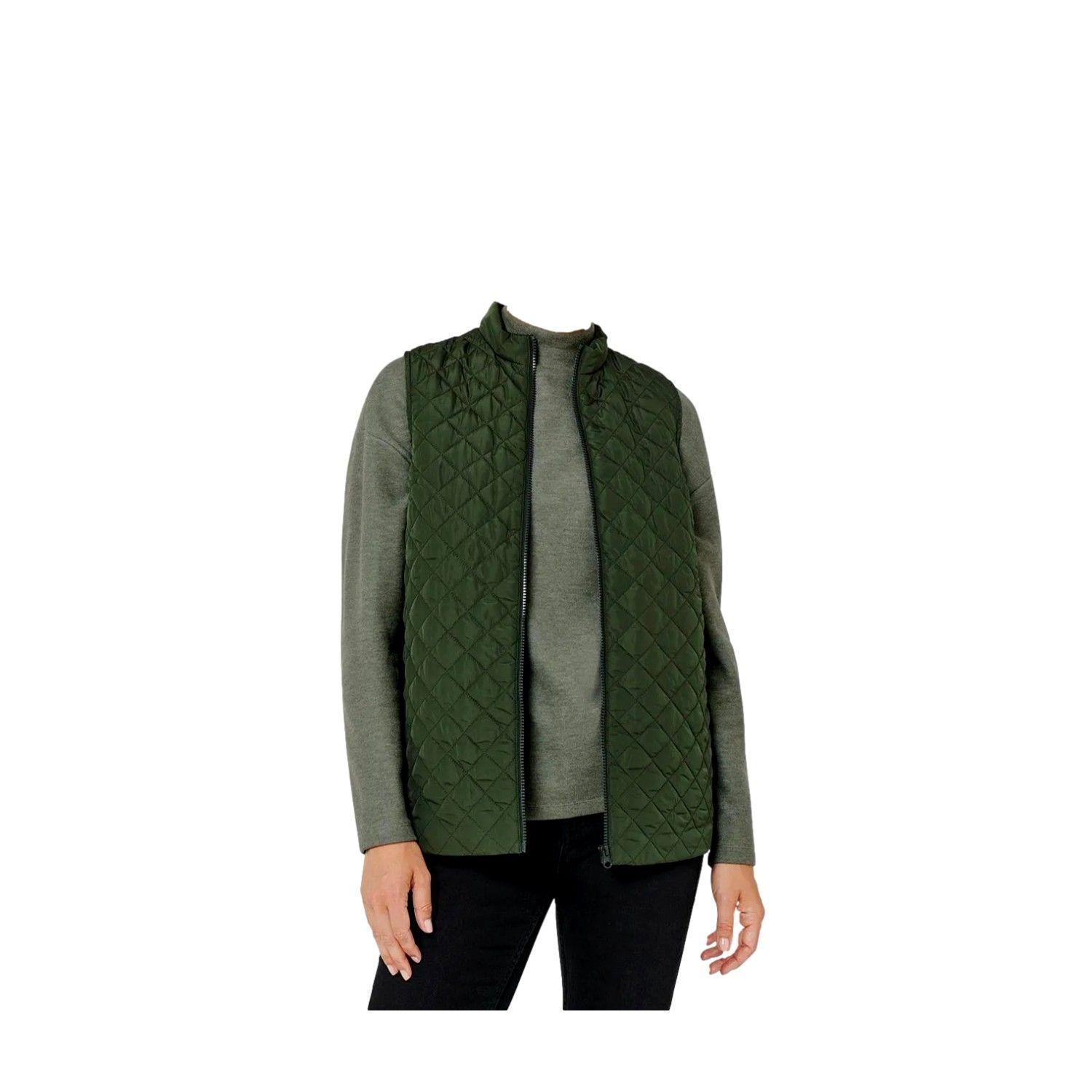 Chaqueta Acolchada 3 en 1 Verde Mujer Tchibo-5