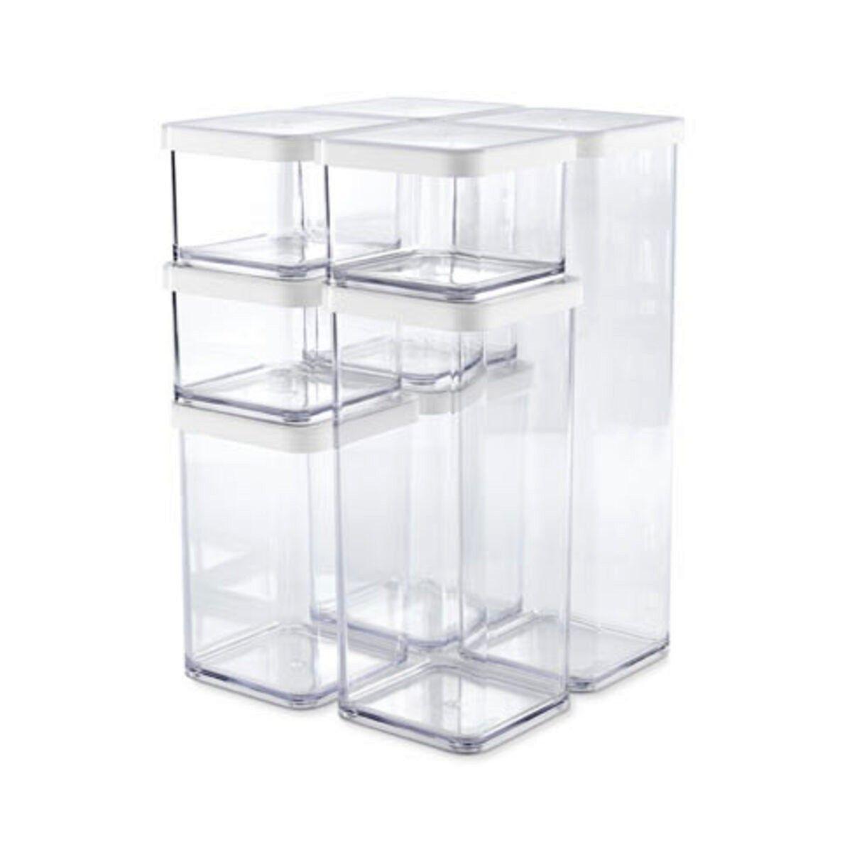 Frascos (8) Almacenamiento Transparente Tchibo-0