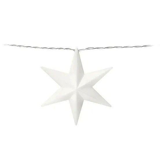 Cadena De Luces LED Estrellas Recargable Tchibo-2