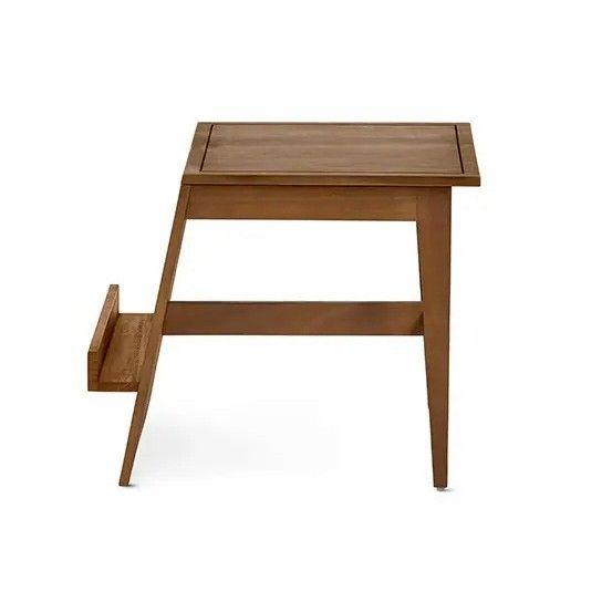 Mesa Auxiliar Con Revistero Madera-1