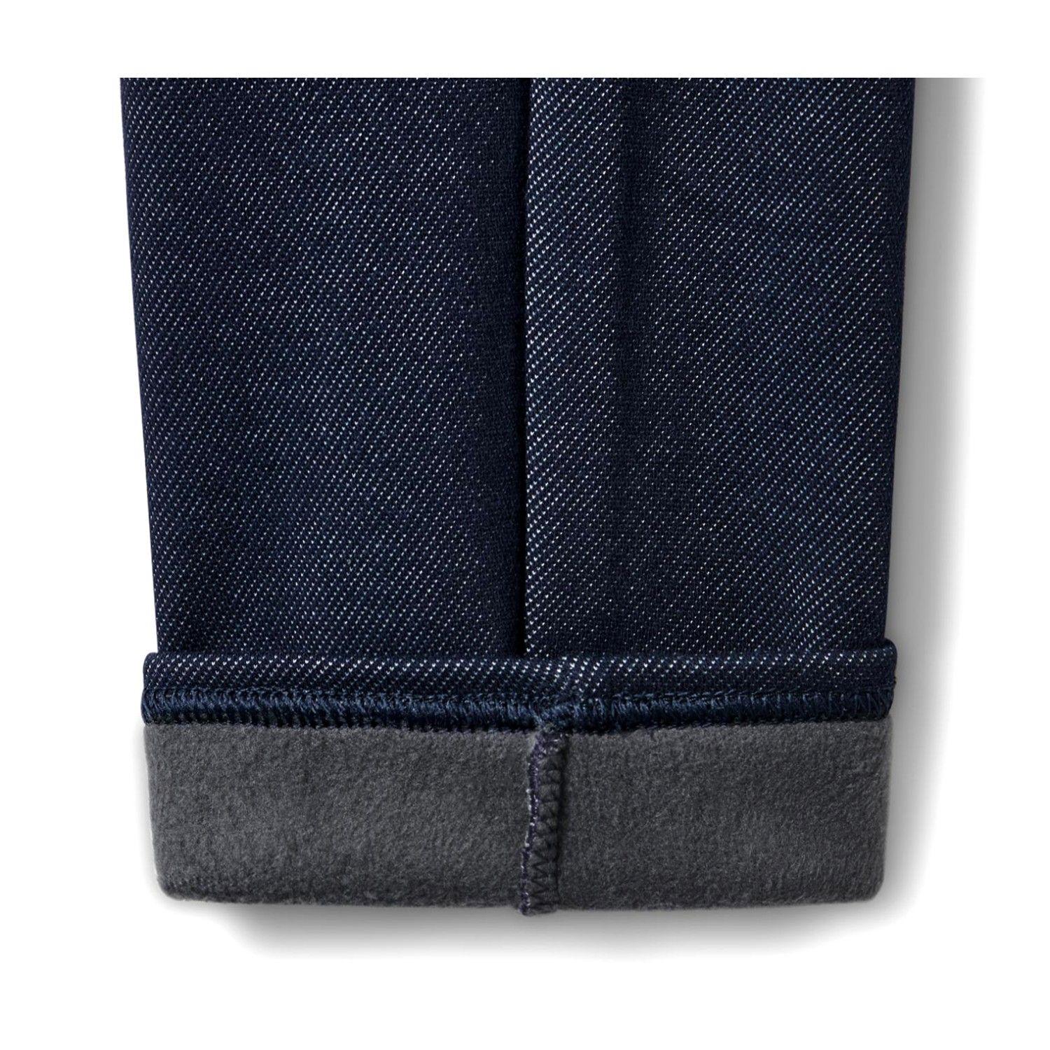 Leggings Forrados Optica Jeans Azul Mujer-2
