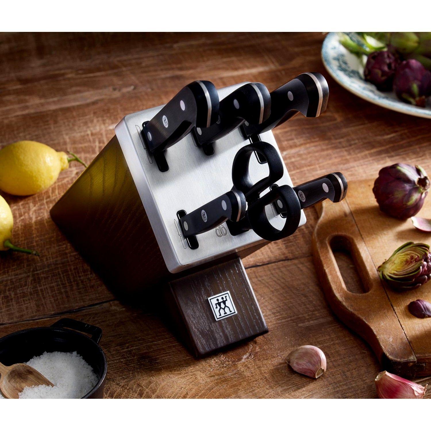 Bloque Cuchillos Fresno Autoafilables 7 Piezas ZWILLING®-2