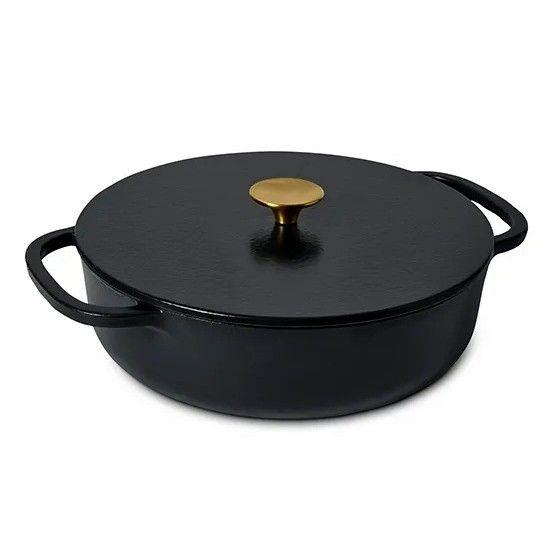 Sartén Con Tapa De Fierro Fundido Tchibo-0