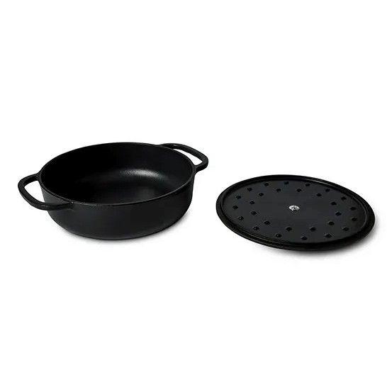 Sartén Con Tapa De Fierro Fundido Tchibo-1