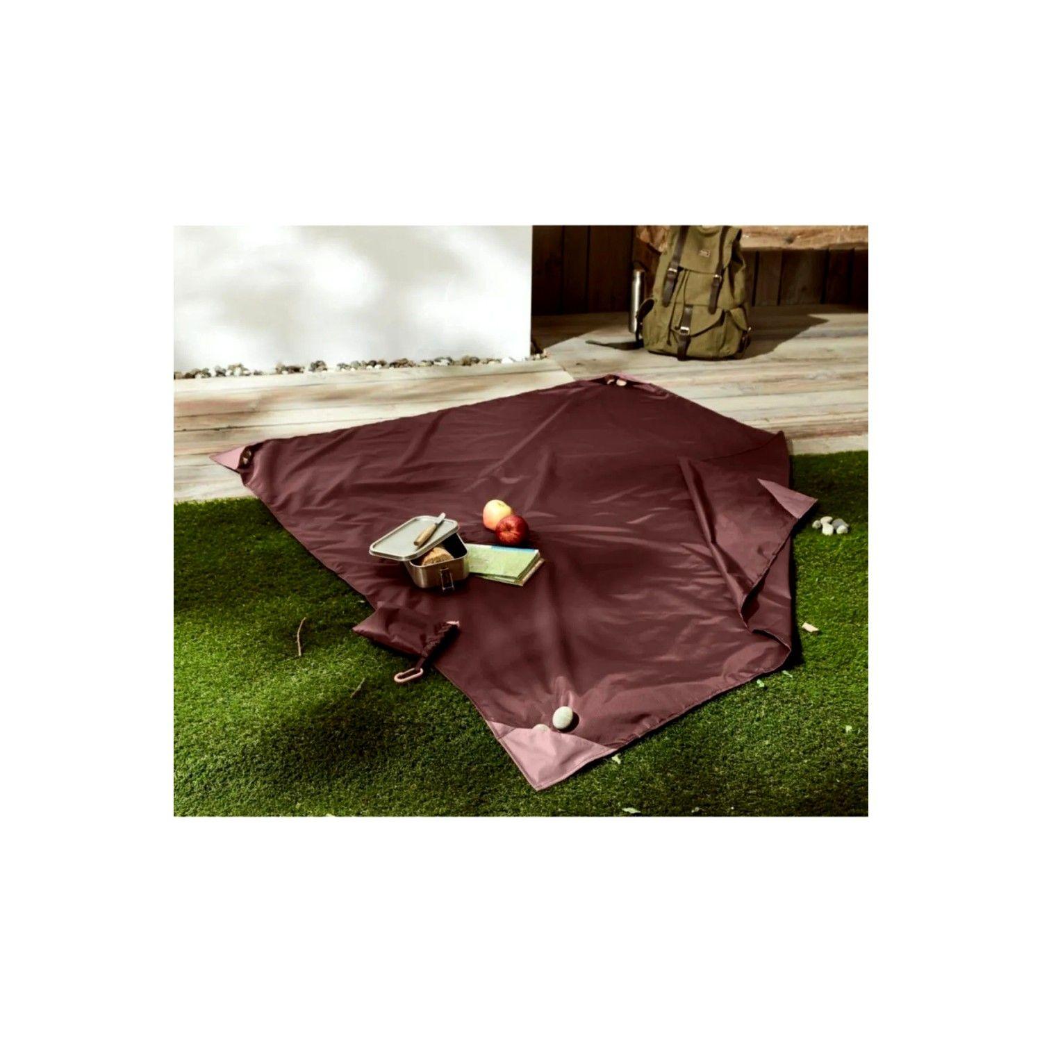 Manta De Picnic Rojo Tchibo-5