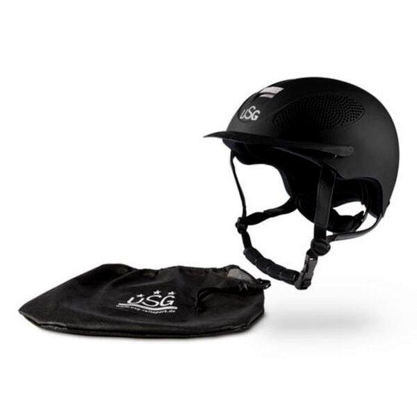 Casco De Equitación USG Para Niños Negro Tchibo-2
