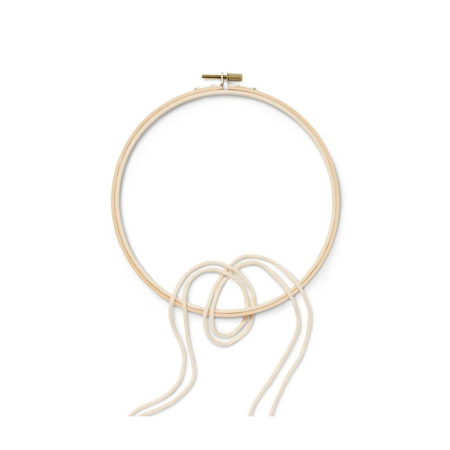 Corona Invierno De Macramé Para Manualidades-2