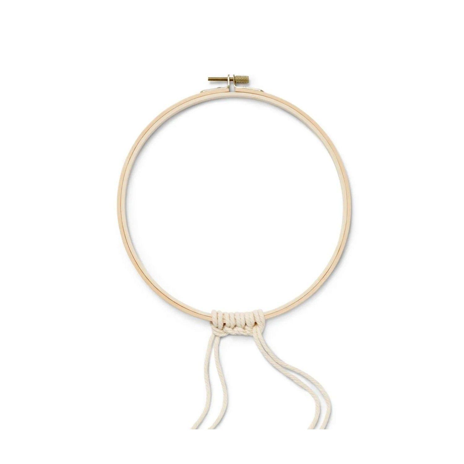 Corona Invierno De Macramé Para Manualidades-3
