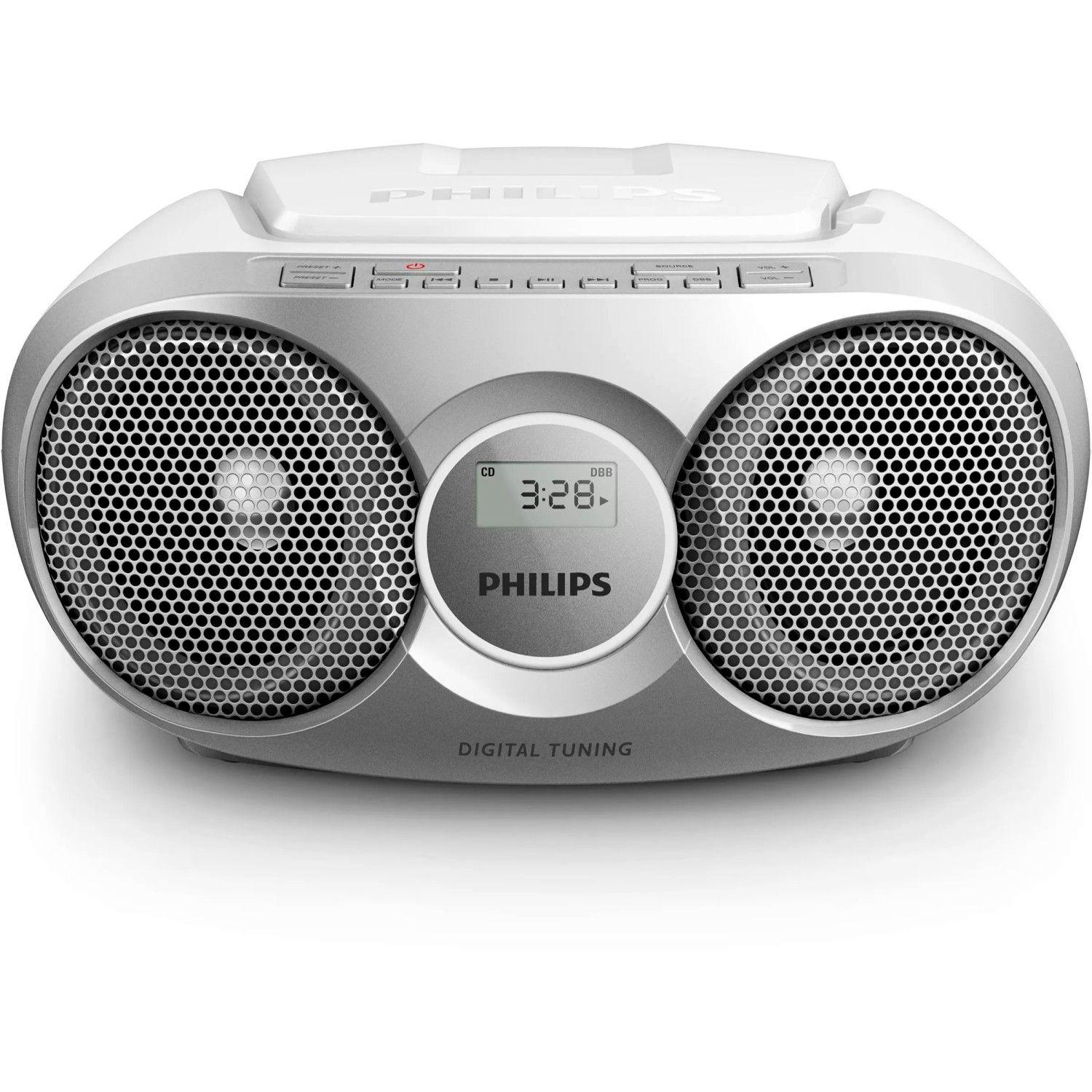 Radio CD Portátil Philips AZ215R/12 Rojo Tchibo-1