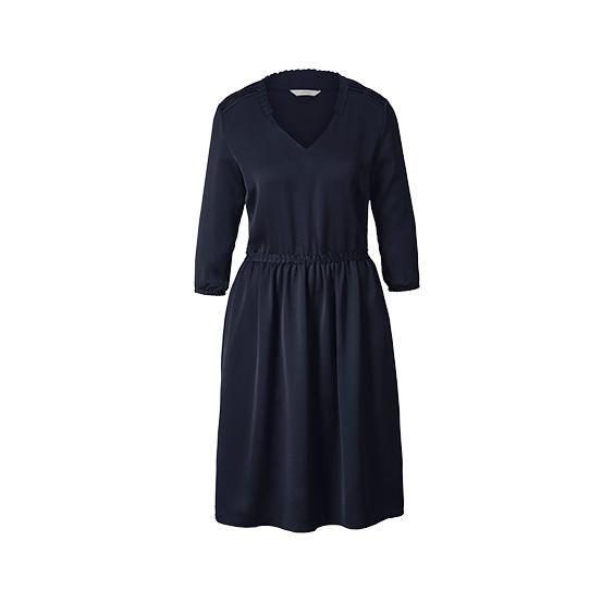 Vestido Mujer Azul de Tela Reciclada-0