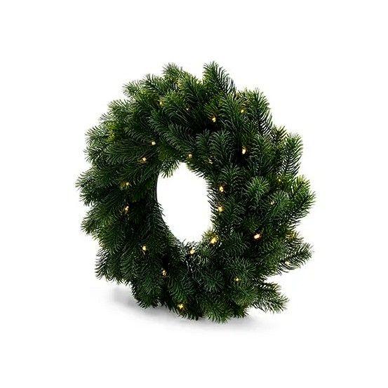 Corona De Adviento Decorativa LED Pequeña-5