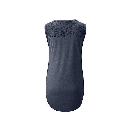 Top largo Deporte Mujer Gris-1