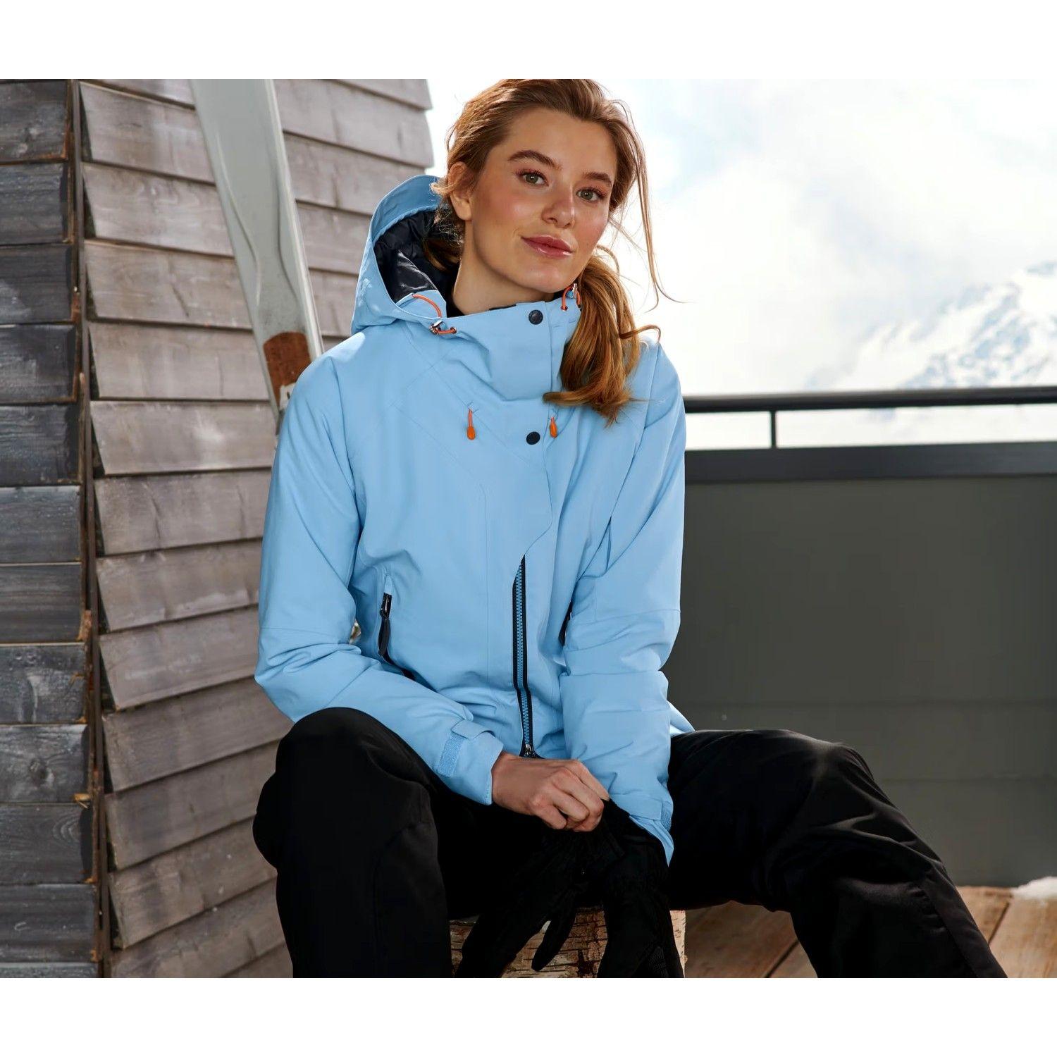 Chaqueta De Esquí Mujer Azul Tchibo-6