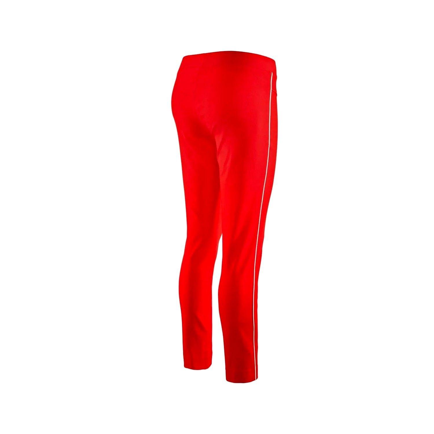 Pantalones Elásticos Rojo Mujer  Tchibo-1