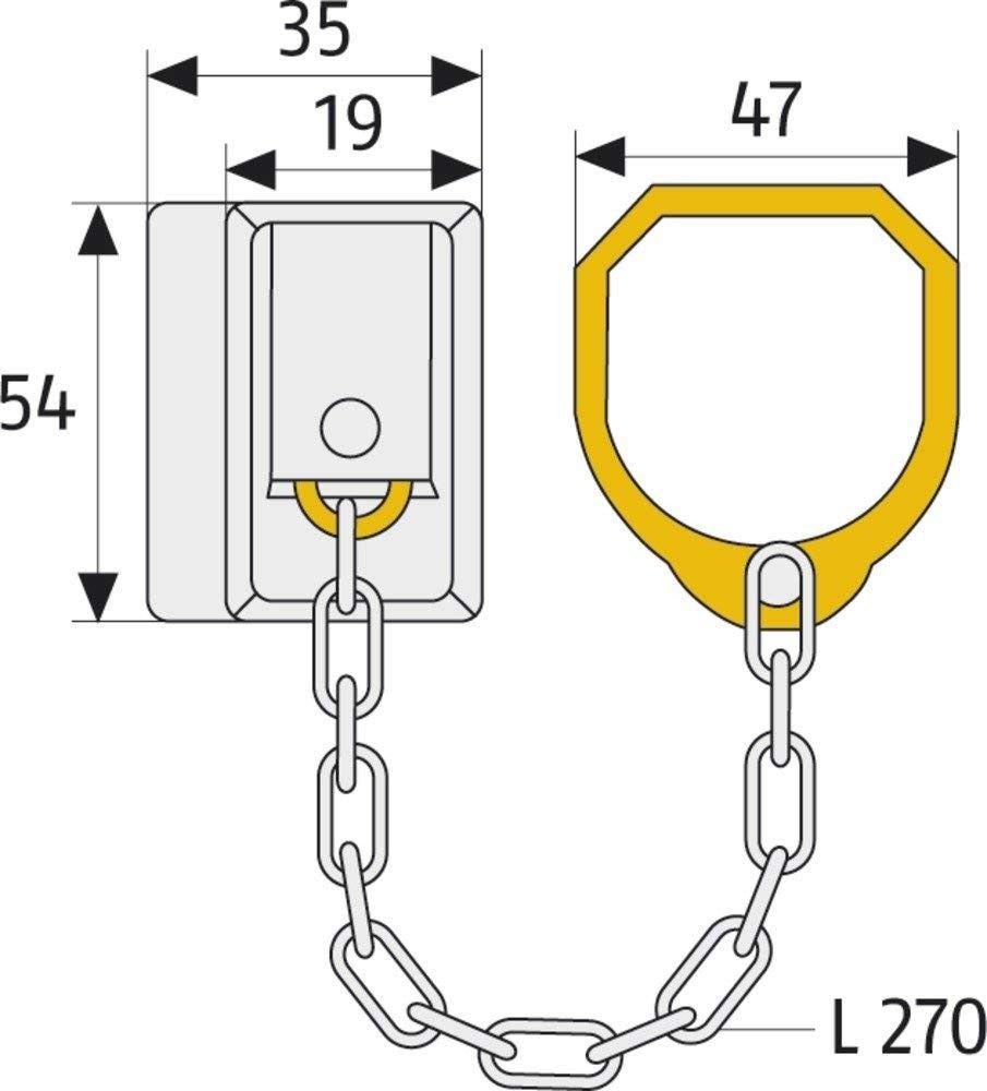 Cadena para puerta ABUS-1