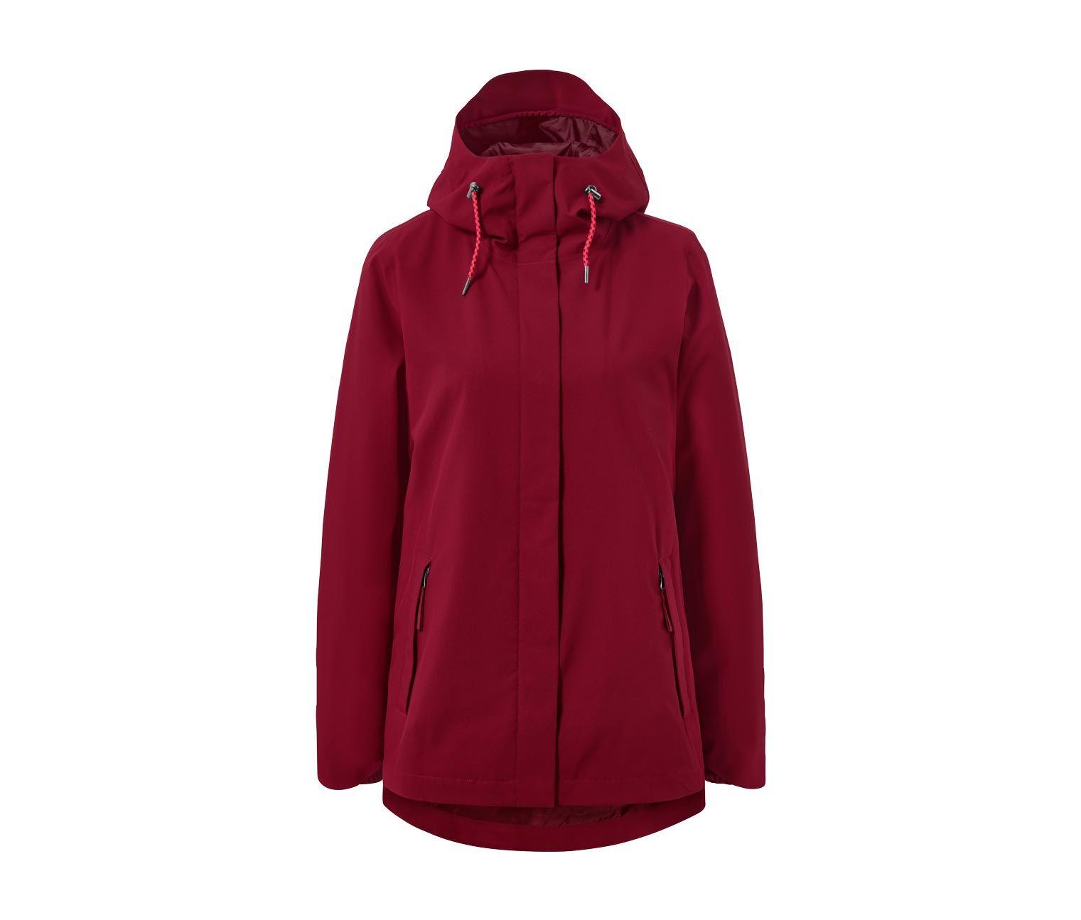 Chaqueta Funcional Outdoor Rojo Dama Tchibo-0