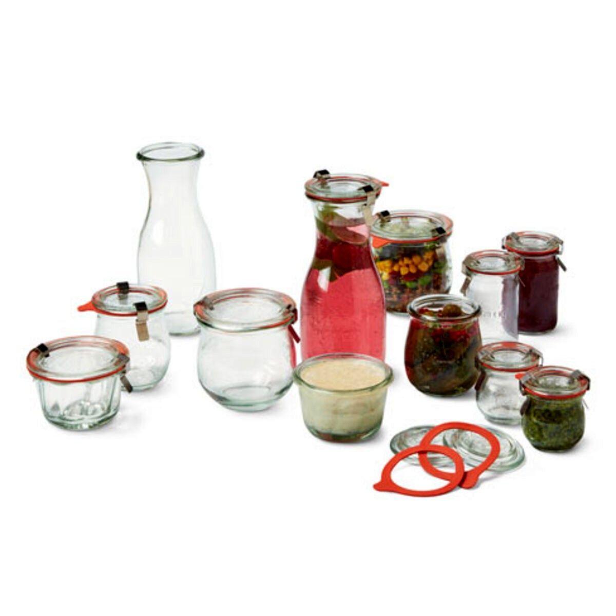 Frascos Vidrio De Conserva Juego De 12-0