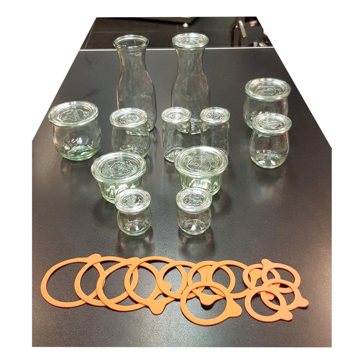 Frascos Vidrio De Conserva Juego De 12-1