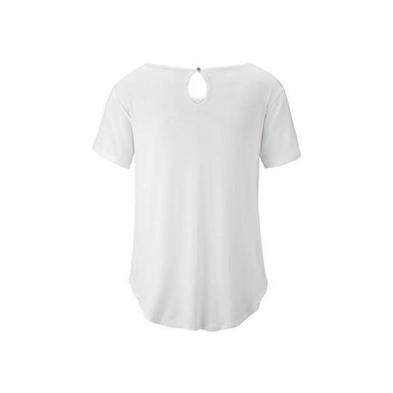 Polera Tejida Blanca Mujer-4