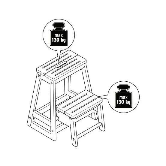 Piso Plegable De Madera Eucalipto Tchibo-4
