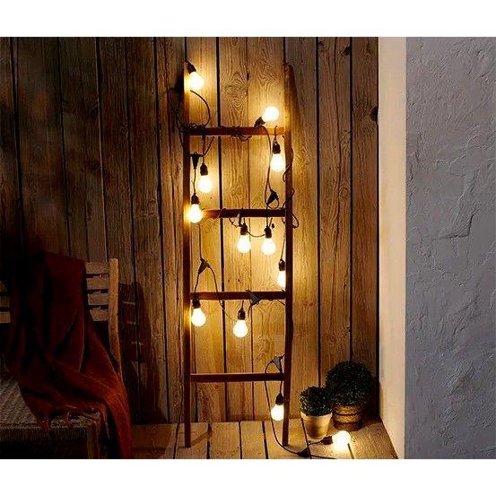 Cadena De Luces LED Para Exterior Tchibo-2