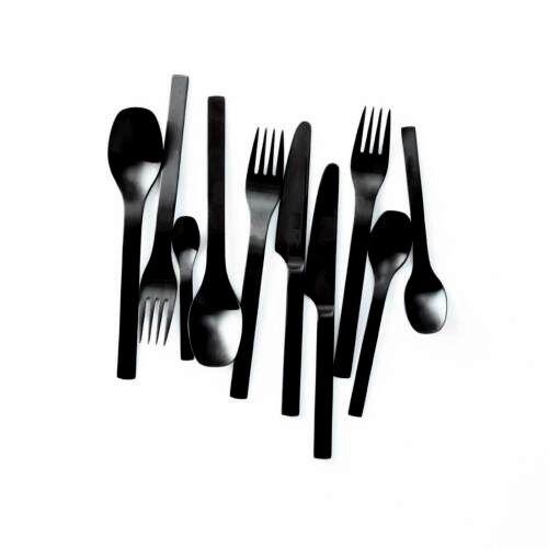 Cubiertos Bodum Barcelona Juego De 16pc Negro Tchibo-2