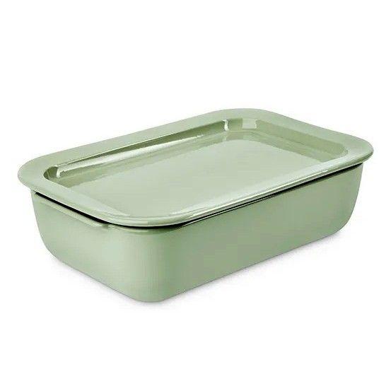 Fuente Gratinar Cerámica Para Hornear 2 en 1 Tchibo-0