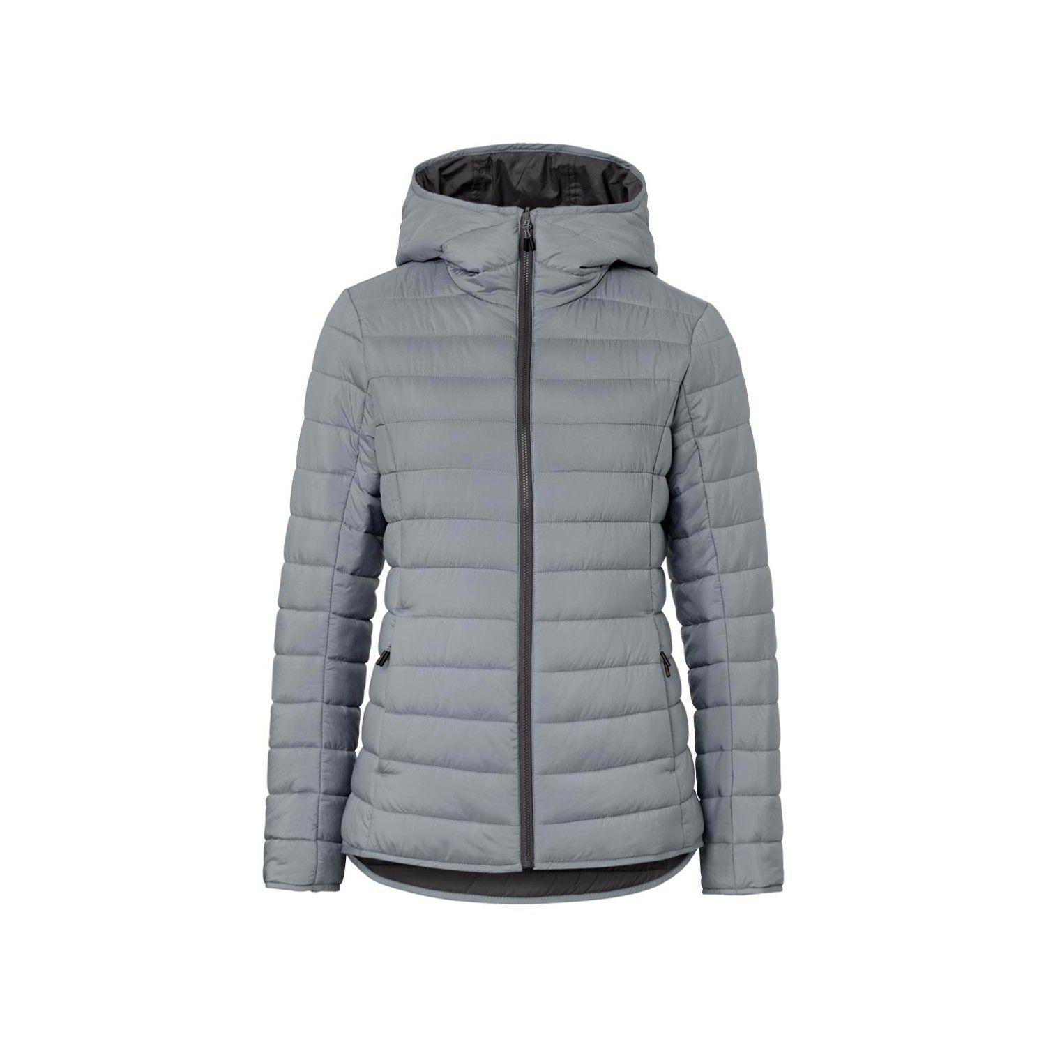 Chaqueta Acolchada Reversible Impermeable Mujer Tchibo-0