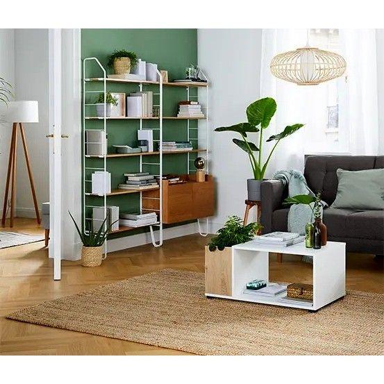 Mesa De salón Madera Para Plantar-5