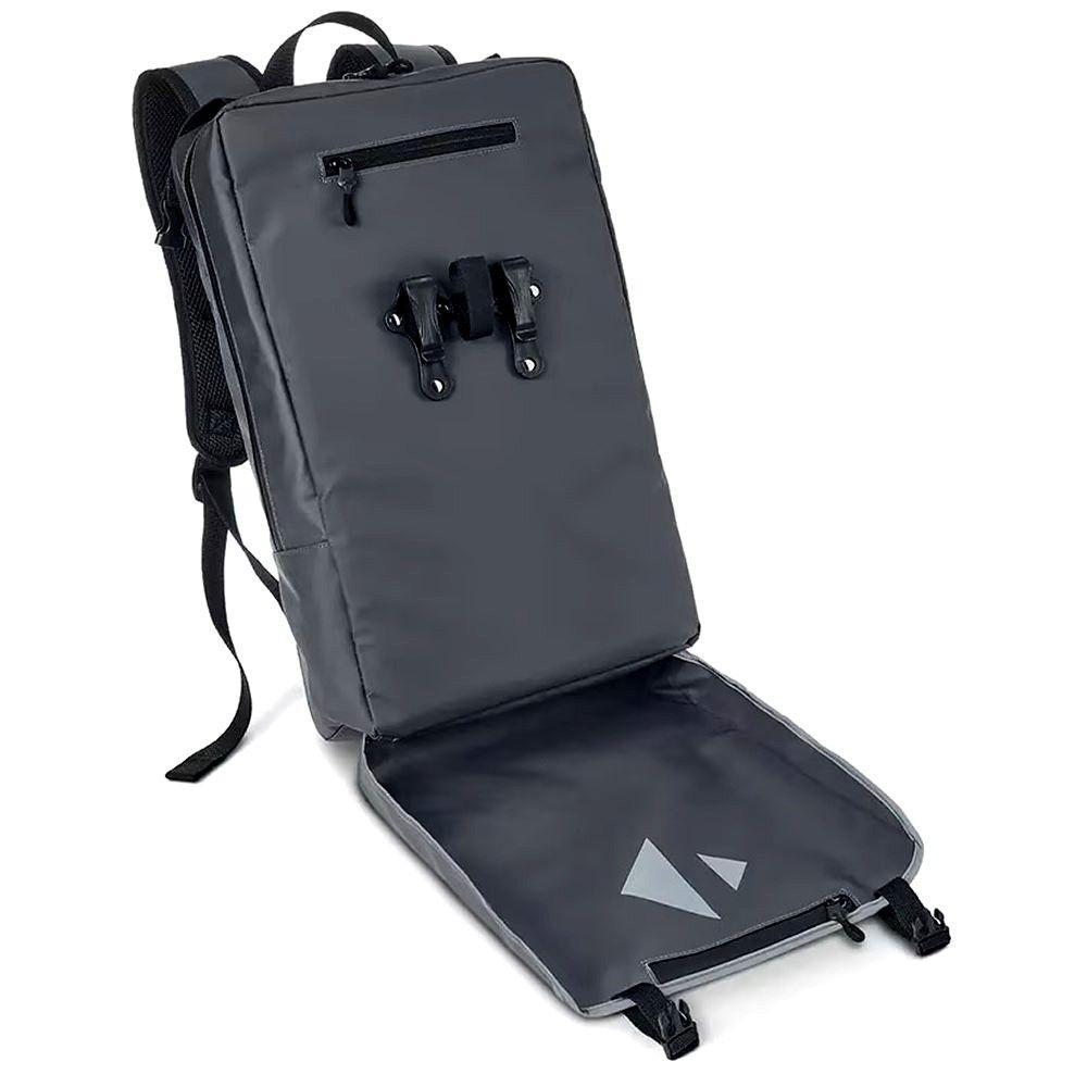 Mochila Para Bicicleta Gris Tchibo-2